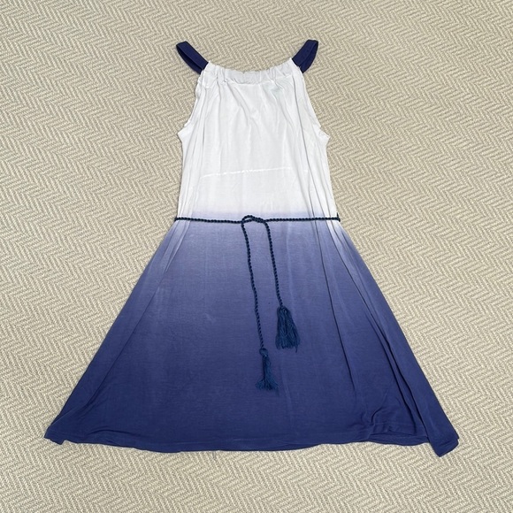 TILII Ombré Dress with Rope and Tassel Belt - Picture 1 of 4